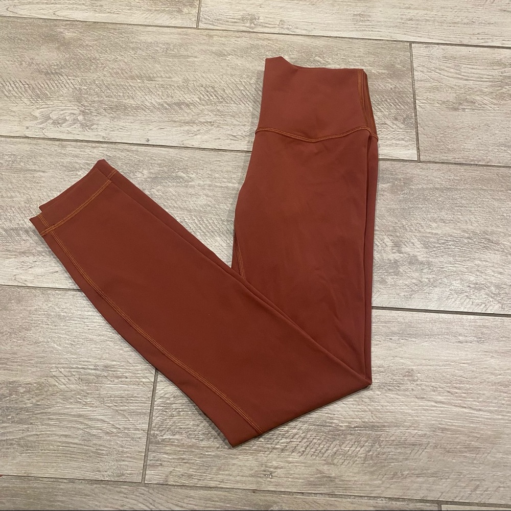 Lululemon 25” Wunder Train in Savannah Red